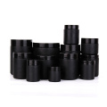 1oz 2oz 4oz 6oz 10oz 16oz matte black food spice glass container storage jars with lids